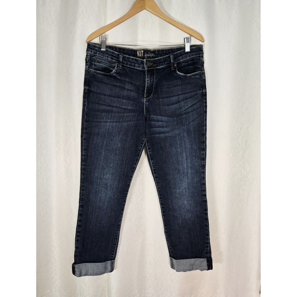 Kut from the Kloth Dark Wash Ankle Jeans